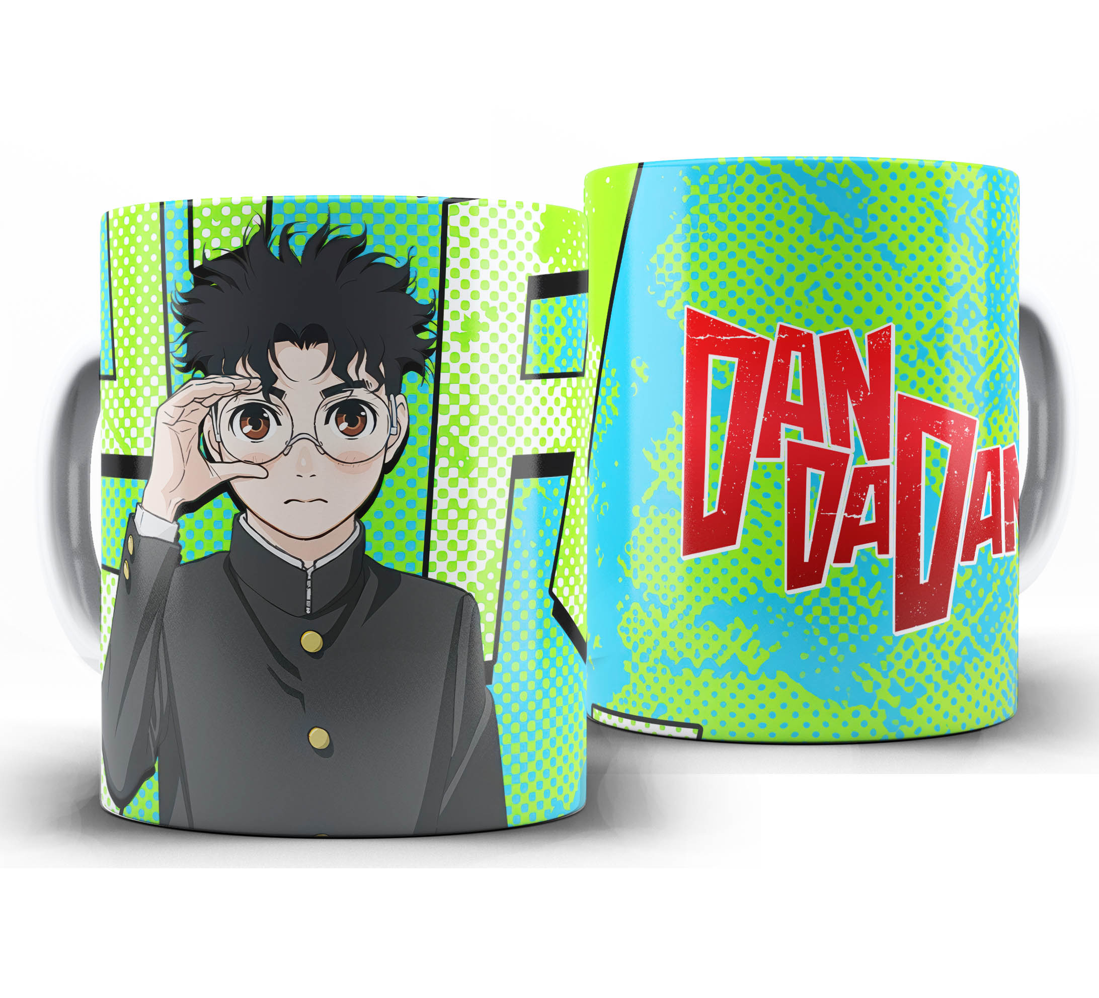 Caneca Anime - Dan Dan Dan W10 - Ken Takakura